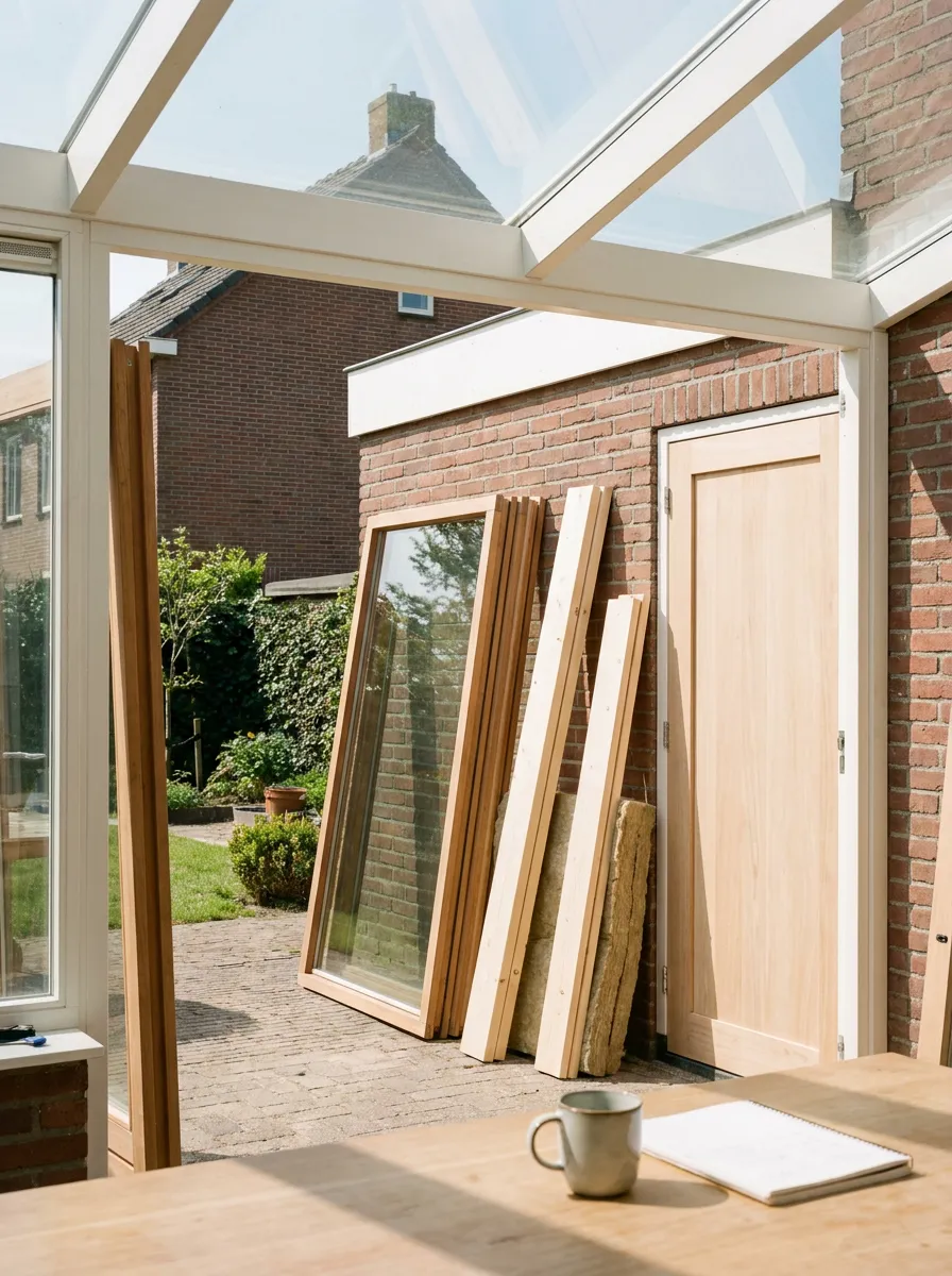 Rustige renovatie van een Nederlandse woning